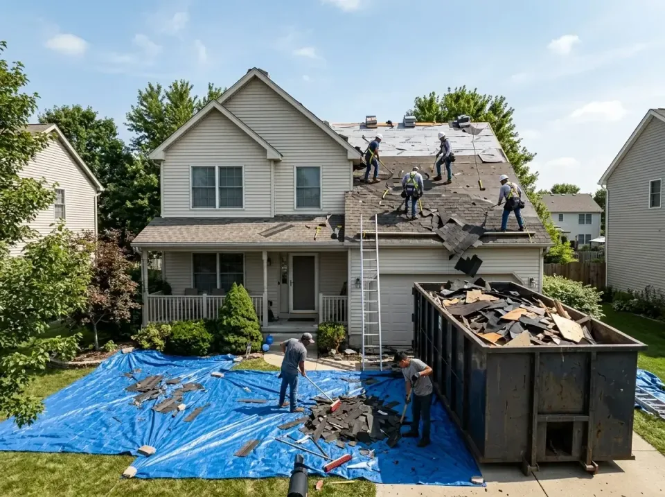 roof-replacement-debris-remova-004 — frequently asked questions, Cheapest Dumpster Rentals in Highwood, IL